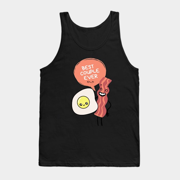 I love bacon valetine Tank Top by thegoldenyears